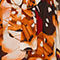 COGNAC / ECRU / DARK RED