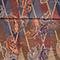 BLEU / MARRON CLAIR / ROUGE FONCÉ