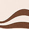 WHITE / DARK BROWN