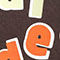 DARK GRAY / ORANGE / LIGHT GREEN