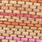 DUNKELORANGE / BEIGE / NEONPINK