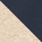 CREME / DUNKELBLAU