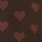 COCOA HEART HALFDROP