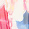 CREME / PINK / BLAU