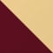 GOLD / DARK RED
