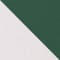 WHITE / DARK GREEN