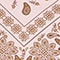 Bandana print rose