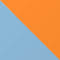 ORANGE / GOLD / HELLBLAU