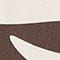 DARK BROWN / WHITE