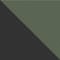 MATTE BLACK/ DARK GREEN