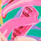 FUCHSIA / ORANGE / GREEN