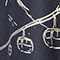 DARK BLUE / ECRU