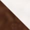 DARK BROWN / WHITE