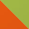 ORANGE / LIGHT GREEN / GREEN