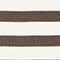 DARK BROWN / ECRU