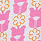 BLANC / MARRON FONCÉ / ROSE