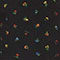 C9239 Black Petite Flower