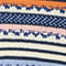 DARK BLUE / ORANGE / WHITE