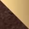DARK BROWN / GOLD