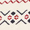CREAM / DARK RED / DARK BLUE