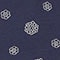 DARK BLUE / WHITE