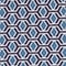 BLAUWGRIJS / DONKERBLAUW / WIT