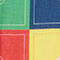 GEEL / ROZE / BLAUW