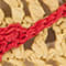 LIGHT BROWN / RED