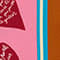 ORANGE / PINK / TÜRKIS