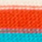 CRÈME / ROUGE / TURQUOISE
