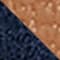 DONKERBLAUW / WIT
