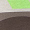 TAUPE / GRIS / VERT FLUO