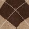 dark brown melange / greige melange / offwhite