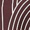 MARRON FONCÉ / WIT