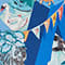 BLUE GRAY / TURQUOISE / LIGHT BLUE