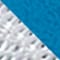 WHITE / LIGHT BLUE