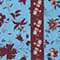 BLAUW / DONKERROOD
