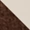 DARK BROWN / CREAM