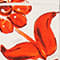 ORANGE / ECRU