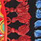 SCHWARZ / ROT / BLAU