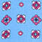 BLAU / PINK / WEISS
