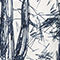 ECRU / DARK BLUE