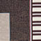 PINK / DARK BROWN / ECRU