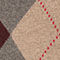 GRAU / BEIGE / DUNKELROT