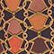 DARK ORANGE / BROWN / GREEN