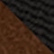 MARRON FONCÉ / ARGENT / NOIR