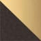 MARRON FONCÉ / GOUD