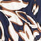 DARK BLUE / BROWN / ECRU