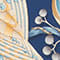 BLAUGRAU / GOLD / DUNKELBLAU