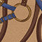 CAMEL / MARRON FONCÉ / BLAUW